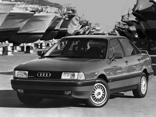 Характеристики автомобиля Audi 90 2.3E MT (06.1988 - 10.1991): фото, вместимость, скорость, двигатель, топливо, масса, отзывы
