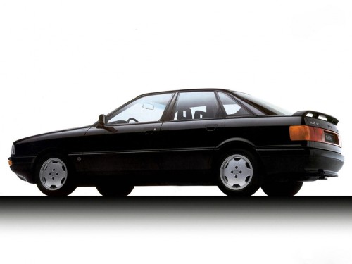 Характеристики автомобиля Audi 90 2.0E MT (04.1987 - 10.1991): фото, вместимость, скорость, двигатель, топливо, масса, отзывы