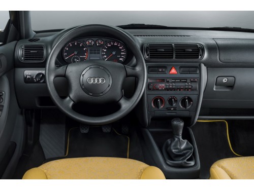 Характеристики автомобиля Audi A3 1.8T MT (11.1998 - 08.2000): фото, вместимость, скорость, двигатель, топливо, масса, отзывы