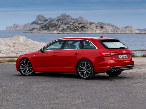 Характеристики автомобиля Audi A4 1.4 35 TFSI S tronic Sport (09.2015 - 02.2019): фото, вместимость, скорость, двигатель, топливо, масса, отзывы