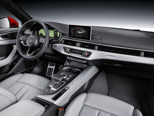 Характеристики автомобиля Audi A4 1.4 35 TFSI S tronic (09.2015 - 02.2019): фото, вместимость, скорость, двигатель, топливо, масса, отзывы