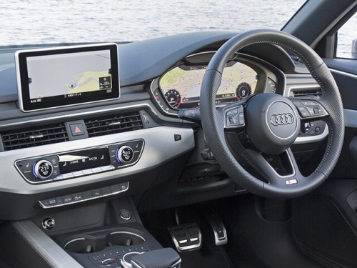 Характеристики автомобиля Audi A4 1.4 35 TFSI Meisterstueck (06.2019 - 09.2020): фото, вместимость, скорость, двигатель, топливо, масса, отзывы