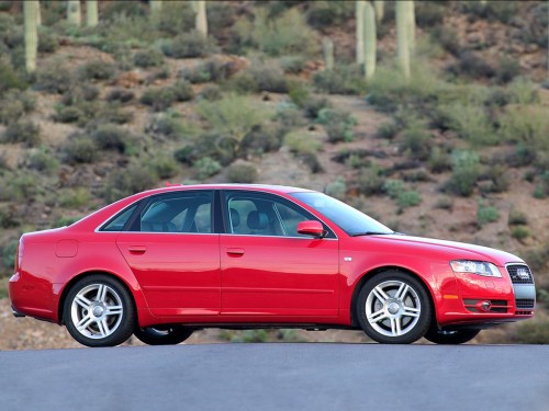 Характеристики автомобиля Audi A4 2.0 TFSI MT (03.2005 - 01.2008): фото, вместимость, скорость, двигатель, топливо, масса, отзывы