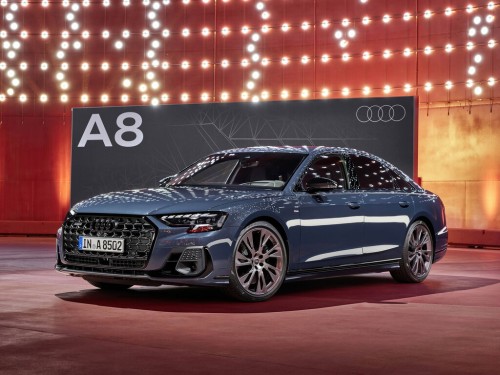 Характеристики автомобиля Audi A8 4.0 60 TFSI e quattro tiptronic (12.2021 - н.в.): фото, вместимость, скорость, двигатель, топливо, масса, отзывы