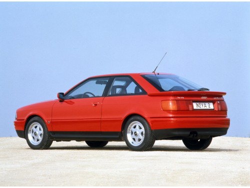 Характеристики автомобиля Audi Coupe 2.3 E MT (05.1990 - 07.1991): фото, вместимость, скорость, двигатель, топливо, масса, отзывы