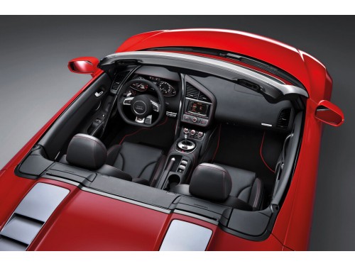 Характеристики автомобиля Audi R8 5.2 FSI quattro S tronic (08.2012 - 08.2015): фото, вместимость, скорость, двигатель, топливо, масса, отзывы