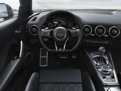 Характеристики автомобиля Audi TTS 2.0 TFSI quattro S tronic (12.2018 - н.в.): фото, вместимость, скорость, двигатель, топливо, масса, отзывы