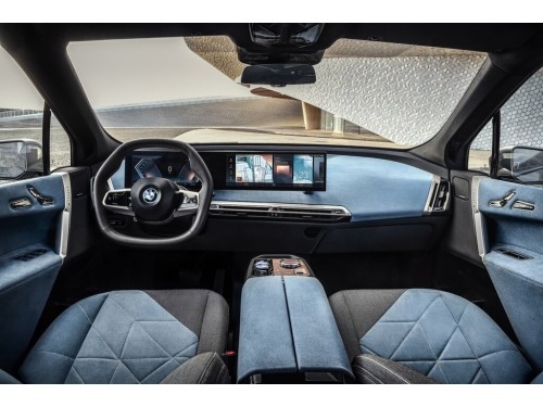 Характеристики автомобиля BMW iX xDrive40 Suite Base (03.2022 - 03.2023): фото, вместимость, скорость, двигатель, топливо, масса, отзывы