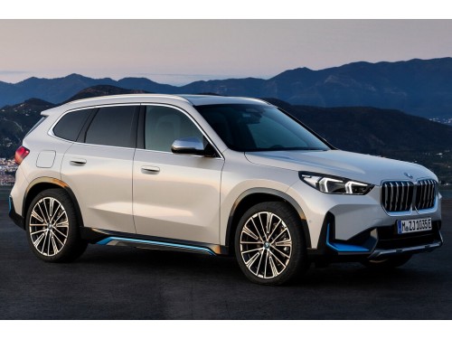 Характеристики автомобиля BMW iX1 64.7 kWh iX3 xDrive30 (11.2022 - н.в.): фото, вместимость, скорость, двигатель, топливо, масса, отзывы