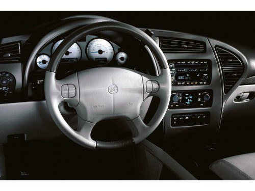 Характеристики автомобиля Buick Rendezvous 3.4 AT CX (05.2001 - 06.2005): фото, вместимость, скорость, двигатель, топливо, масса, отзывы