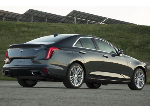 Характеристики автомобиля Cadillac CT4 2.7T AT AWD CT4-V (02.2020 - н.в.): фото, вместимость, скорость, двигатель, топливо, масса, отзывы