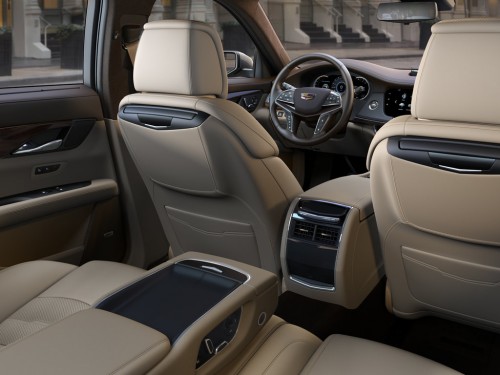Характеристики автомобиля Cadillac CT6 3.6 AT AWD Platinum (01.2016 - 08.2018): фото, вместимость, скорость, двигатель, топливо, масса, отзывы