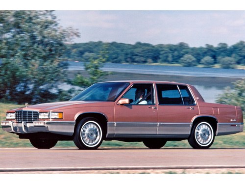 Характеристики автомобиля Cadillac DeVille 4.9 AT Sedan de Ville Touring Package (05.1992 - 04.1993): фото, вместимость, скорость, двигатель, топливо, масса, отзывы