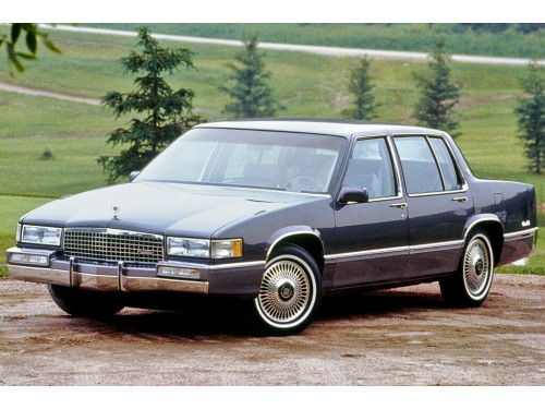 Характеристики автомобиля Cadillac DeVille 4.9 AT Sedan de Ville Touring Package (05.1992 - 04.1993): фото, вместимость, скорость, двигатель, топливо, масса, отзывы