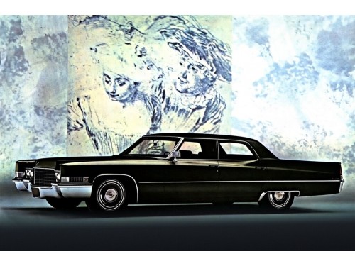 Характеристики автомобиля Cadillac DeVille 7.7 AT Sedan de Ville (version for Europe, Australia export) (01.1969 - 09.1969): фото, вместимость, скорость, двигатель, топливо, масса, отзывы