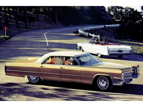 Характеристики автомобиля Cadillac DeVille 7.0 AT Sedan de Ville (version for Europe export) (10.1964 - 09.1967): фото, вместимость, скорость, двигатель, топливо, масса, отзывы