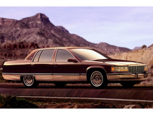 Характеристики автомобиля Cadillac Fleetwood 5.7 AT Fleetwood Brougham (09.1994 - 08.1996): фото, вместимость, скорость, двигатель, топливо, масса, отзывы
