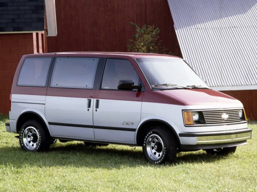 Характеристики автомобиля Chevrolet Astro 4.3 AT Astro Extended Luxury Touring (06.1992 - 05.1994): фото, вместимость, скорость, двигатель, топливо, масса, отзывы