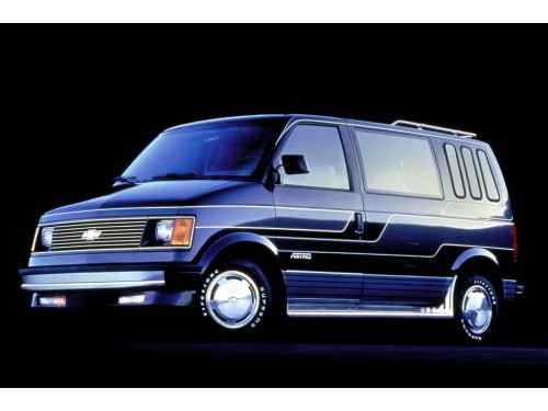 Характеристики автомобиля Chevrolet Astro 4.3 MT AWD Astro Extended Luxury Touring (06.1992 - 05.1994): фото, вместимость, скорость, двигатель, топливо, масса, отзывы