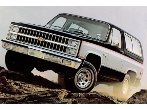 Характеристики автомобиля Chevrolet Blazer K5 5.7 AT 4WD Blazer K10 Hardtop 350 (California) (07.1981 - 06.1982): фото, вместимость, скорость, двигатель, топливо, масса, отзывы
