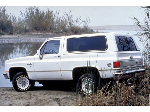 Характеристики автомобиля Chevrolet Blazer K5 5.0 AT Blazer C10 Hardtop 305 (07.1981 - 06.1982): фото, вместимость, скорость, двигатель, топливо, масса, отзывы