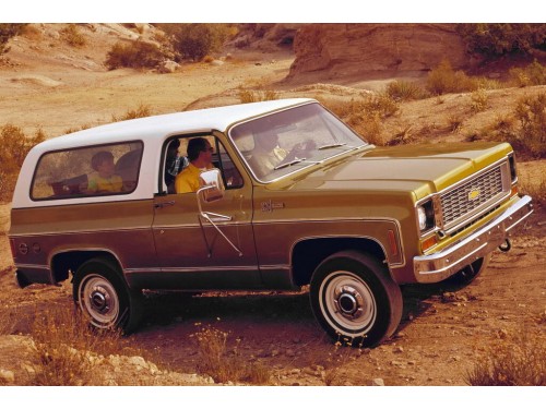 Характеристики автомобиля Chevrolet Blazer K5 4.1 AT Blazer C10 Hardtop 250 (08.1975 - 06.1976): фото, вместимость, скорость, двигатель, топливо, масса, отзывы