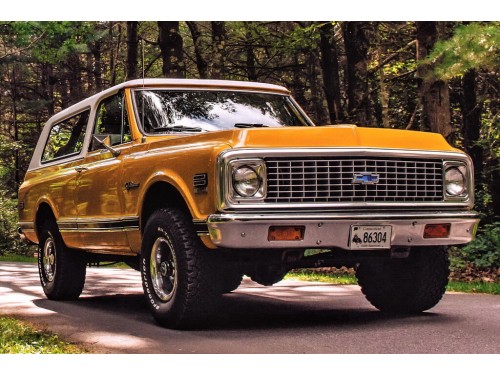 Характеристики автомобиля Chevrolet Blazer K5 5.0 MT 4WD Blazer K Hardtop 307 4-gears (10.1970 - 07.1972): фото, вместимость, скорость, двигатель, топливо, масса, отзывы
