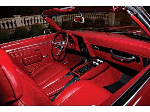 Характеристики автомобиля Chevrolet Camaro 3.8 AT Convertible RS 2-gears (10.1968 - 09.1969): фото, вместимость, скорость, двигатель, топливо, масса, отзывы