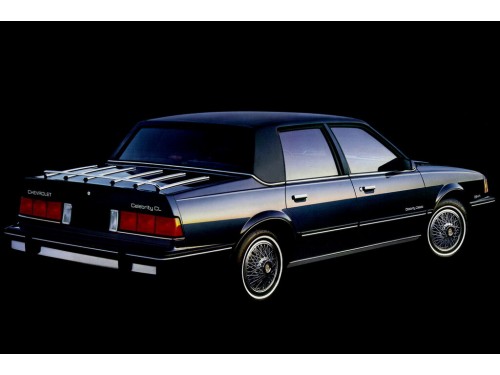 Характеристики автомобиля Chevrolet Celebrity 2.5 AT Celebrity (09.1986 - 08.1989): фото, вместимость, скорость, двигатель, топливо, масса, отзывы