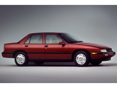Характеристики автомобиля Chevrolet Corsica 2.8 MT Base (10.1987 - 05.1988): фото, вместимость, скорость, двигатель, топливо, масса, отзывы