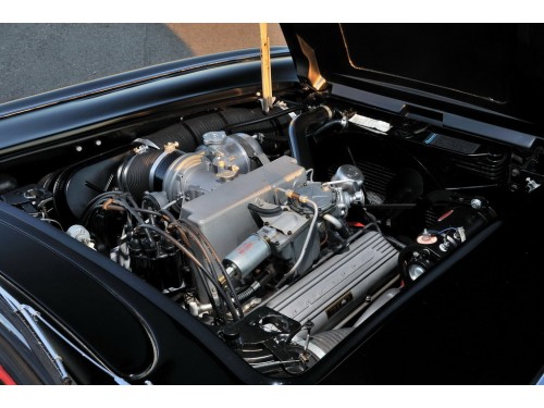 Характеристики автомобиля Chevrolet Corvette 4.6 AT Ramjet Fuel Injection Powerglide (11.1957 - 10.1959): фото, вместимость, скорость, двигатель, топливо, масса, отзывы