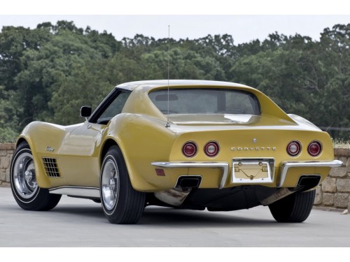 Характеристики автомобиля Chevrolet Corvette 5.7 MT Sting Ray (09.1971 - 07.1972): фото, вместимость, скорость, двигатель, топливо, масса, отзывы