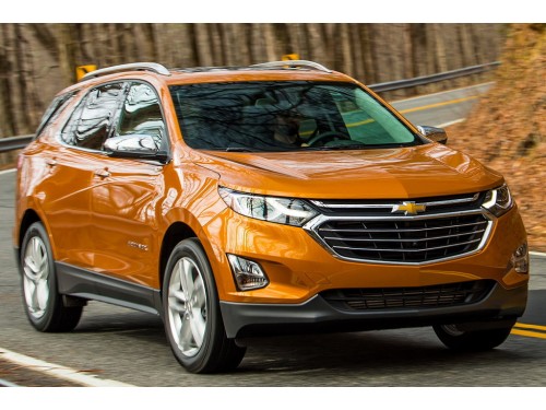 Характеристики автомобиля Chevrolet Equinox 1.5 AT Premium (04.2017 - 02.2021): фото, вместимость, скорость, двигатель, топливо, масса, отзывы