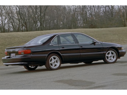 Характеристики автомобиля Chevrolet Impala 5.7 AT Impala SS (02.1994 - 12.1996): фото, вместимость, скорость, двигатель, топливо, масса, отзывы