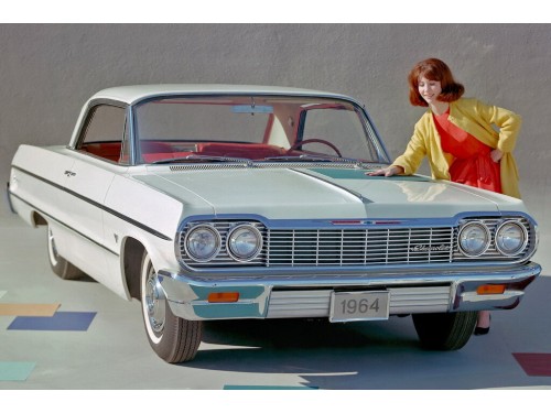 Характеристики автомобиля Chevrolet Impala 5.4 MT3 Impala Sport Coupe (10.1963 - 09.1964): фото, вместимость, скорость, двигатель, топливо, масса, отзывы