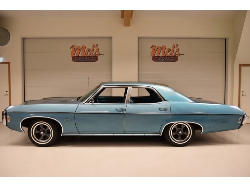 Характеристики автомобиля Chevrolet Impala 4.1 MT3 Impala Sedan (10.1968 - 09.1969): фото, вместимость, скорость, двигатель, топливо, масса, отзывы