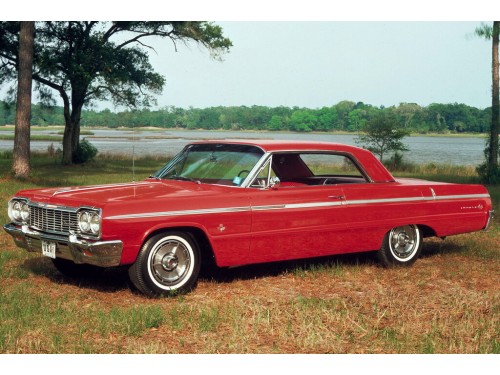 Характеристики автомобиля Chevrolet Impala 3.8 MT3 Impala Sport Coupe (10.1963 - 09.1964): фото, вместимость, скорость, двигатель, топливо, масса, отзывы