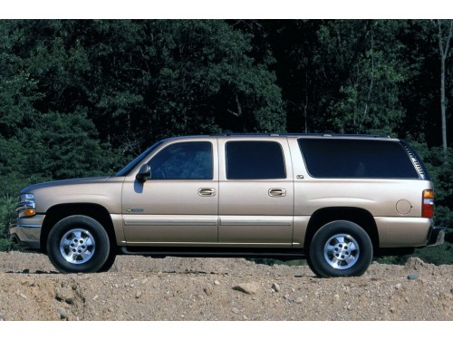 Характеристики автомобиля Chevrolet Suburban 5.3 AT 4x4 1500 LS (10.2003 - 12.2005): фото, вместимость, скорость, двигатель, топливо, масса, отзывы