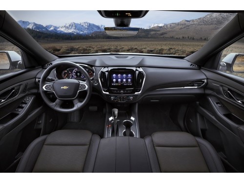 Характеристики автомобиля Chevrolet Traverse 3.6 AT AWD LT Leather (06.2021 - н.в.): фото, вместимость, скорость, двигатель, топливо, масса, отзывы