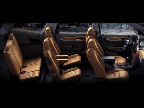 Характеристики автомобиля Chevrolet Traverse 3.6 AT AWD LTZ (10.2012 - 03.2016): фото, вместимость, скорость, двигатель, топливо, масса, отзывы