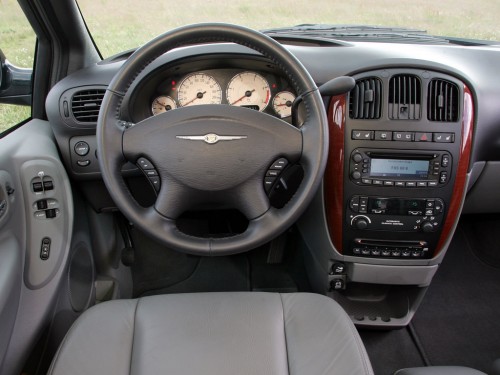 Характеристики автомобиля Chrysler Grand Voyager 2.8 D AT LX (06.2004 - 12.2007): фото, вместимость, скорость, двигатель, топливо, масса, отзывы