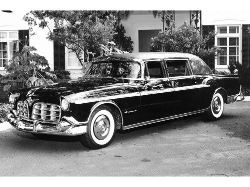 Характеристики автомобиля Chrysler Imperial 5.4 AT Crown Imperial Limousine (11.1954 - 10.1955): фото, вместимость, скорость, двигатель, топливо, масса, отзывы