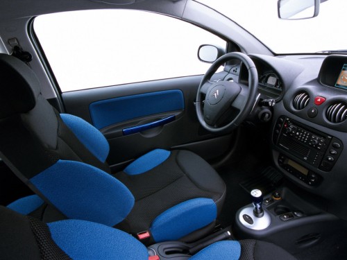 Характеристики автомобиля Citroen C2 1.6 SAT VTR (09.2003 - 06.2006): фото, вместимость, скорость, двигатель, топливо, масса, отзывы