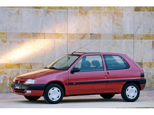 Характеристики автомобиля Citroen Saxo 1.1 MT SX (03.1996 - 08.1999): фото, вместимость, скорость, двигатель, топливо, масса, отзывы