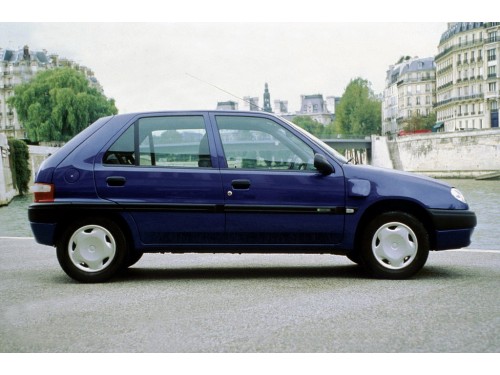 Характеристики автомобиля Citroen Saxo 1.5 D MT SX (09.1999 - 08.2004): фото, вместимость, скорость, двигатель, топливо, масса, отзывы