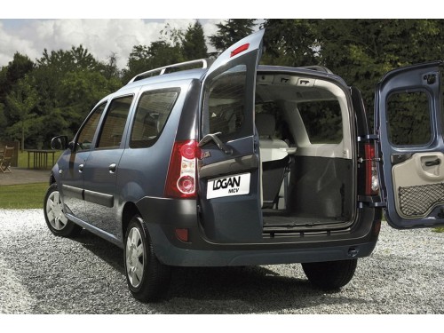Характеристики автомобиля Dacia Logan MCV 1.6 MT Ambience 5-seats (10.2006 - 02.2009): фото, вместимость, скорость, двигатель, топливо, масса, отзывы