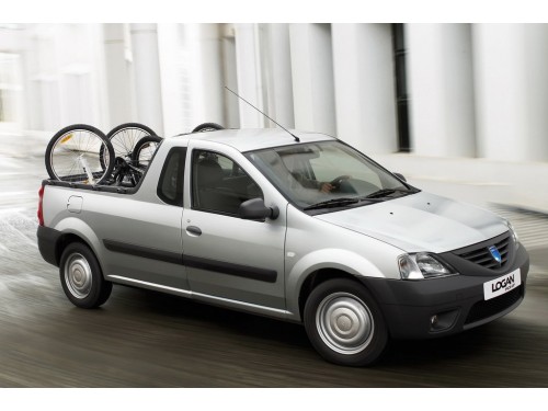 Характеристики автомобиля Dacia Logan Pick-Up 1.5 dCi 75 FAP MT Ambiance (03.2011 - 03.2012): фото, вместимость, скорость, двигатель, топливо, масса, отзывы