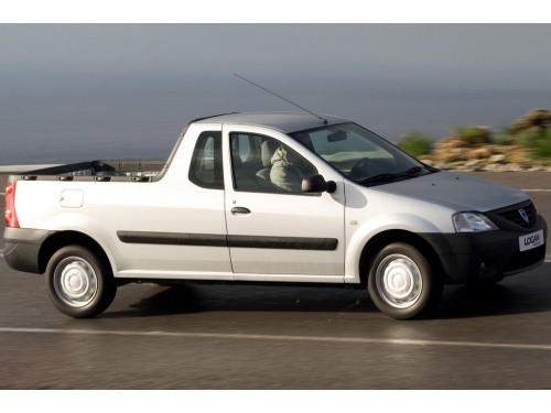 Характеристики автомобиля Dacia Logan Pick-Up 1.6 MPI 85 MT Ambiance (03.2011 - 03.2012): фото, вместимость, скорость, двигатель, топливо, масса, отзывы