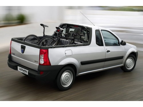 Характеристики автомобиля Dacia Logan Pick-Up 1.6 MPI 85 MT Ambiance (03.2011 - 03.2012): фото, вместимость, скорость, двигатель, топливо, масса, отзывы