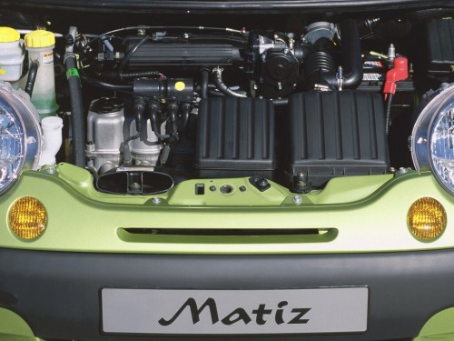 Характеристики автомобиля Daewoo Matiz 0.8 MT MX delux M 30 (04.2001 - 01.2014): фото, вместимость, скорость, двигатель, топливо, масса, отзывы